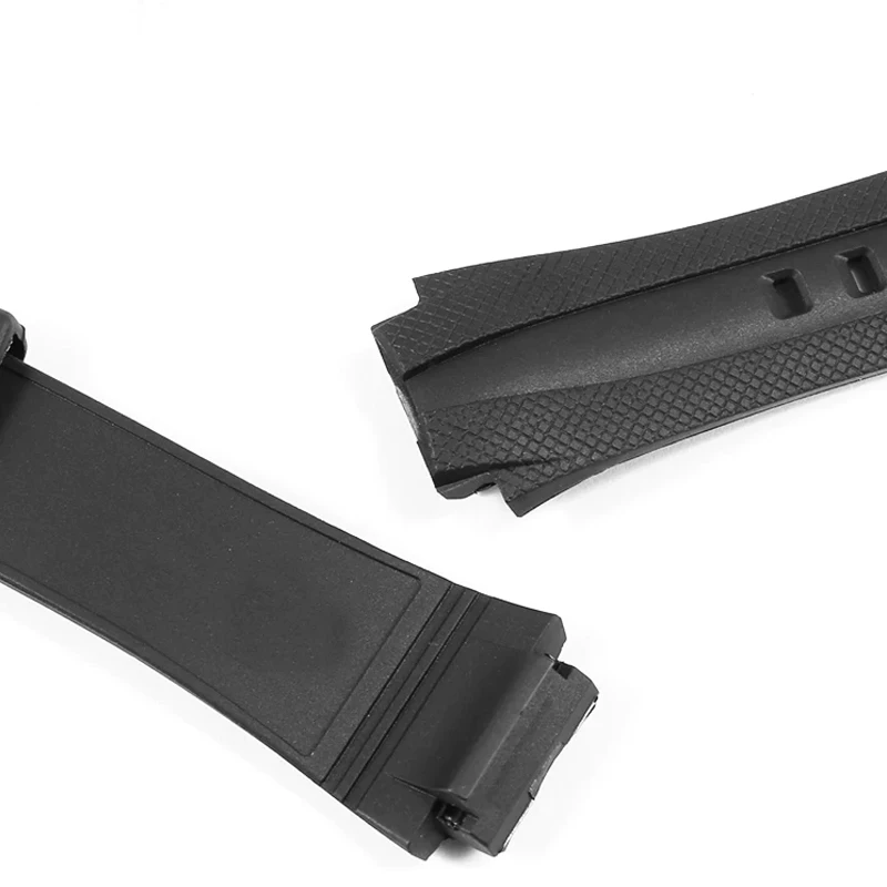 Watch Band for Casio Electronic Watch AQ-160W AQ-163W Convex Waterproof Sport TPU Silicone Bracelet Watch Accessories Strap 17mm