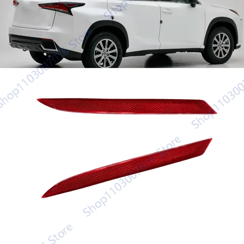 Car Reflector Light For Lexus NX NX200t NX300 NX300H 2017 2018 2019 2020 Rear Bumper Light Rear Fog Light Car Accessories