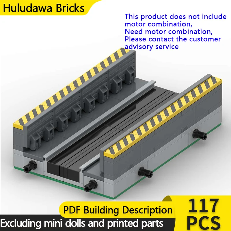 

City Car Model MOC Building Bricks Modern Train Station Tracks Modular Technology Gifts Holiday Assemble Children Toys Suit