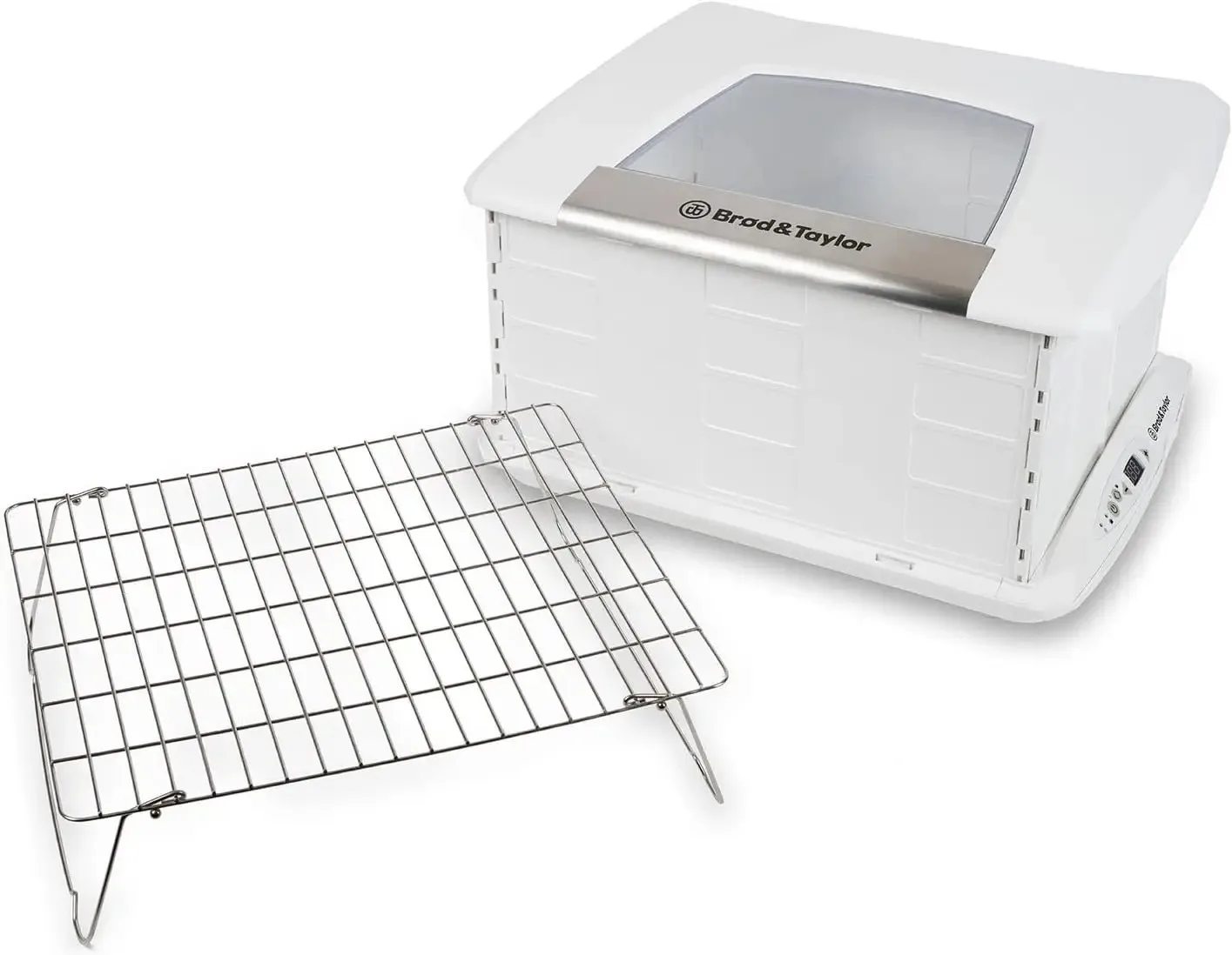 

Brod & Taylor-Folding Proofer and Slow Cooker, White with Accessory Shelf