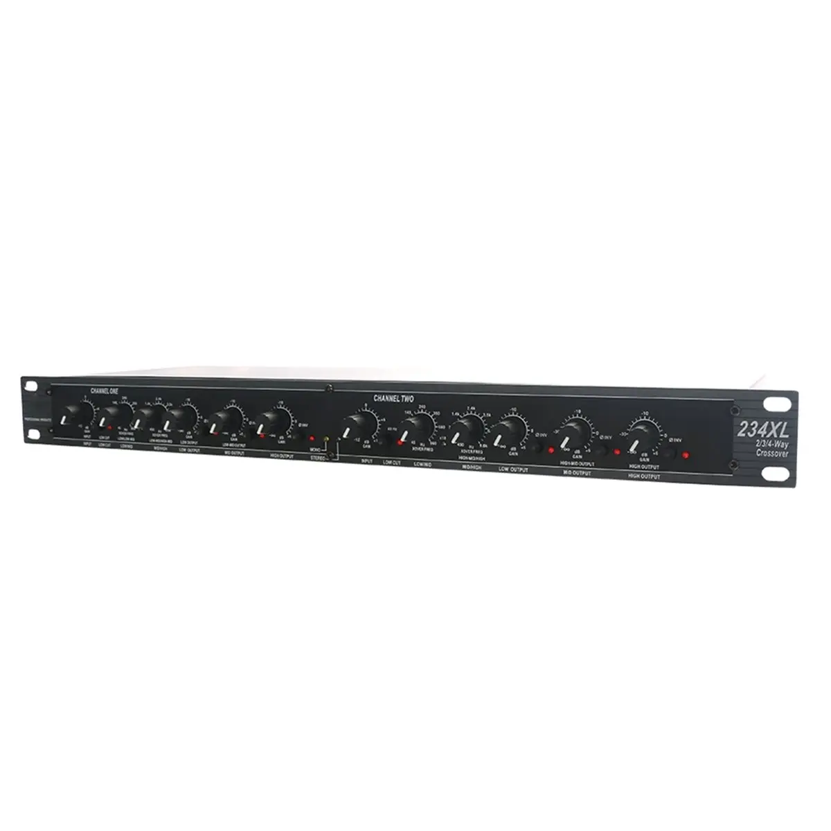 Promotion Professional Audio Peripheral Equipment Stereo 2/3 Channels 234XL Mono 4 Channels Electronic Frequency Divider US Plug