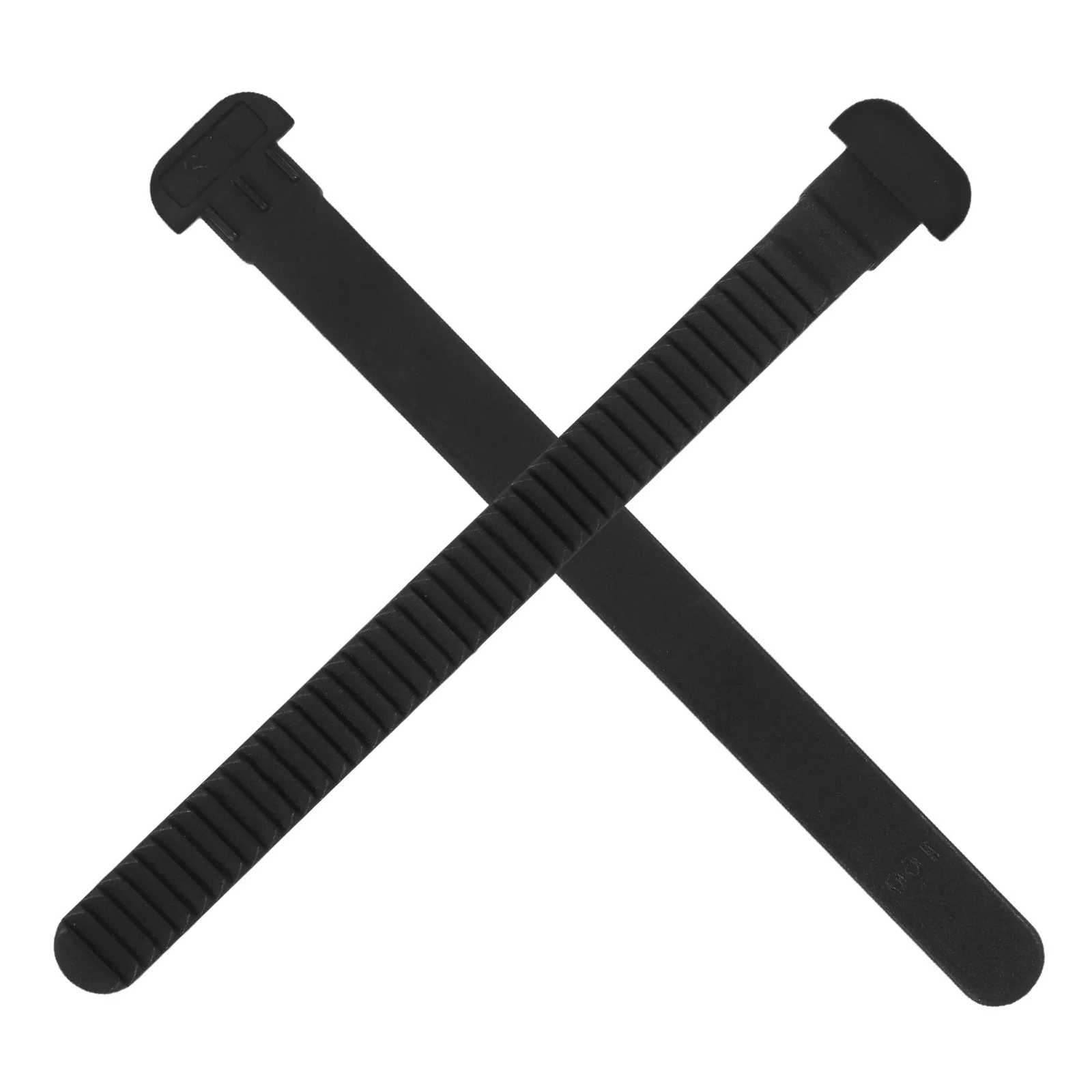 

2 Pcs Replacement Binding Straps Ladder for Snowboard Black Skate Accessories Ski Boot Buckle