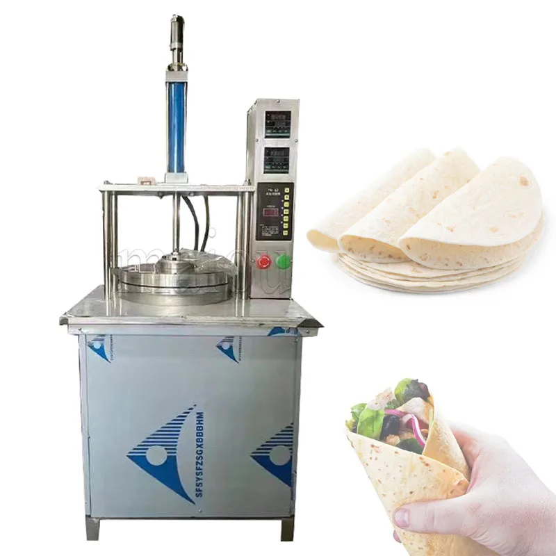 Automatic Roast Duck Cake Pancake Tortilla Pita Dough Press Machine