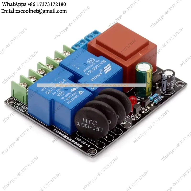 JS01 Class A Power Amplifier Soft Start Board Power Supply Delay Protection Module