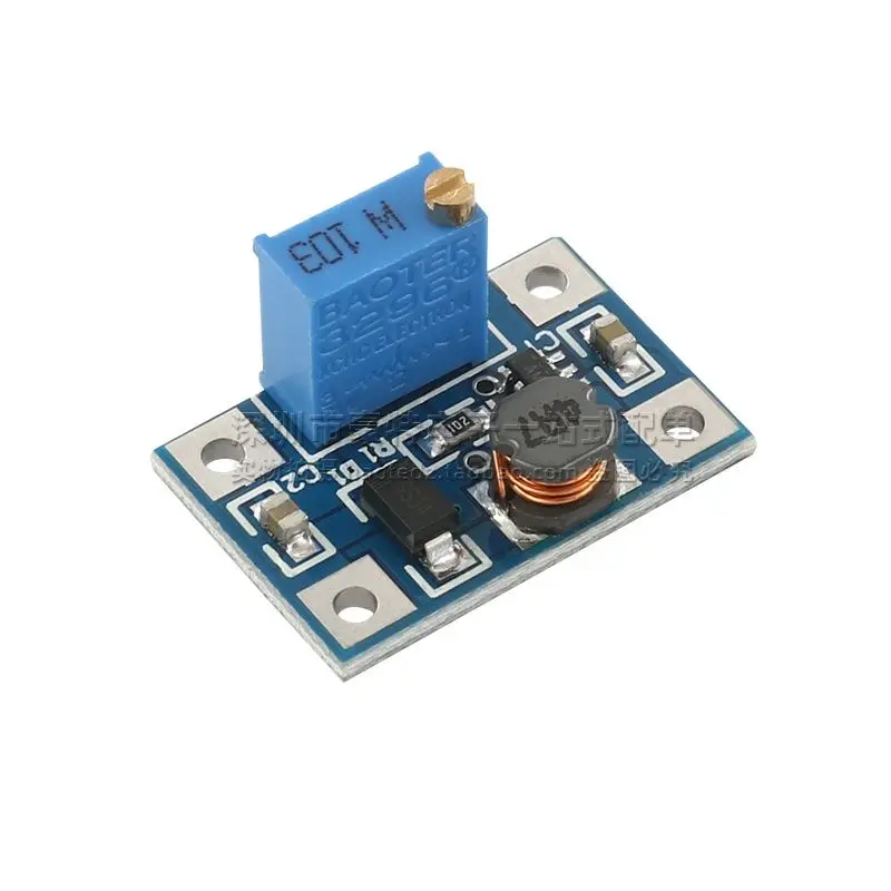 Módulo de Impulso Ajustável Miniatura, Módulo de Alimentação de Alta Corrente, Litro 9 12 24V, 2A DC-DC, SX1308, 5V, 10Pcs