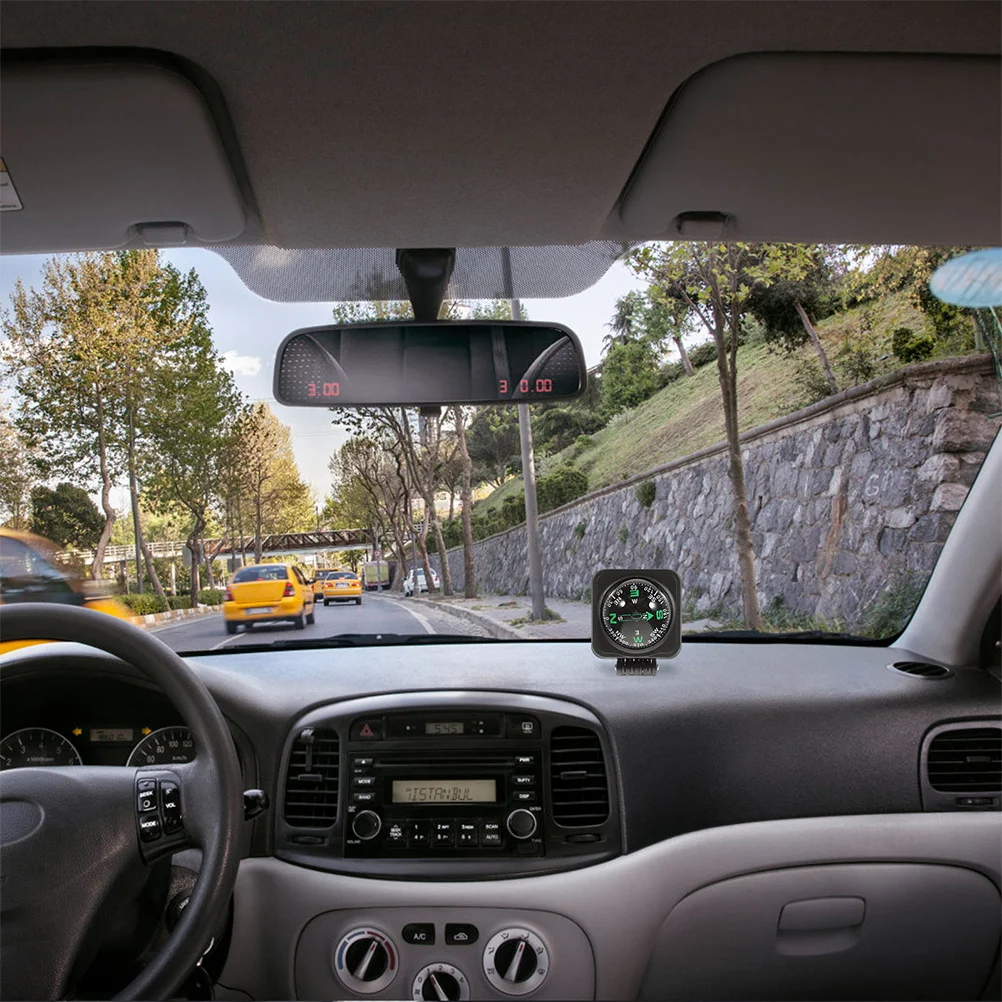 

2pcs Adjustable Automotive Compass Ball High Precision Dashboard Navigation Tool For Car Truck Boat Vehicle Dash Mount Explorer