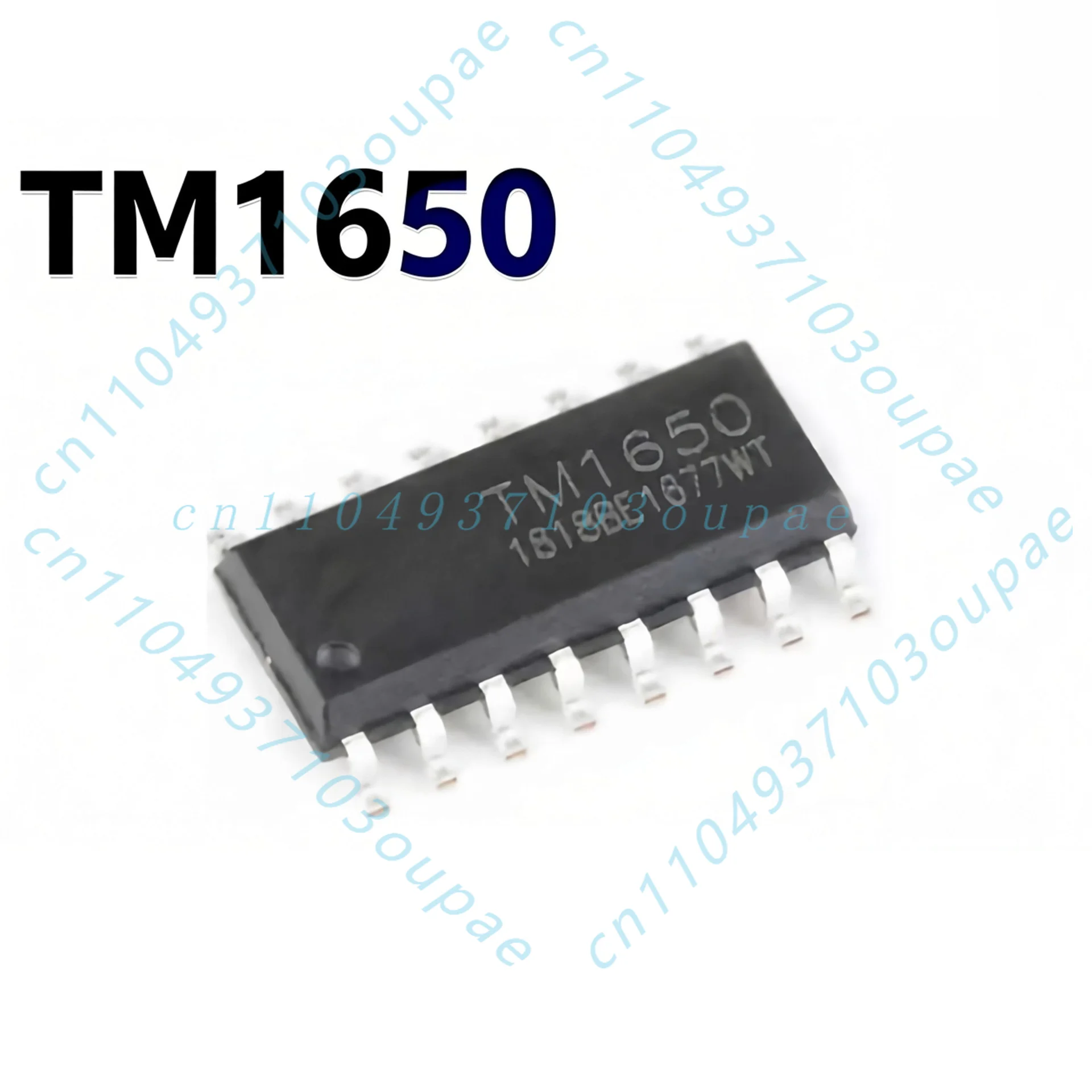 TM1650 AIP650 SOP16 digital tube display driver chip 8 segments 4 bits, original for TM/Tianwei