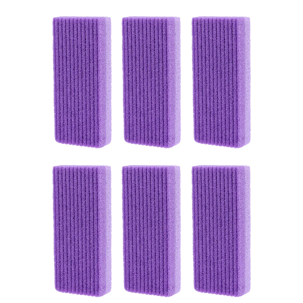 

6 Pcs Pumice Stone Foot Grinding Tool Gel Remover Removal Scrubber Pedicure Tools for Men