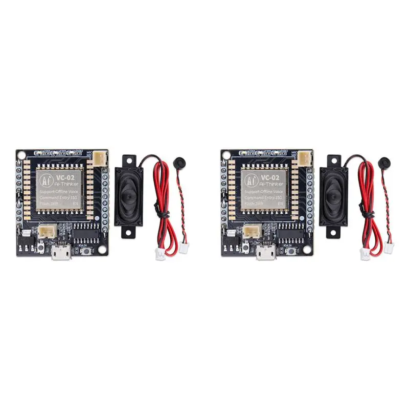 B03C-2X AI Voice Recognition Module Kit Intelligent Offline Sound Control Development Board With 2MB Flash For Smart Home