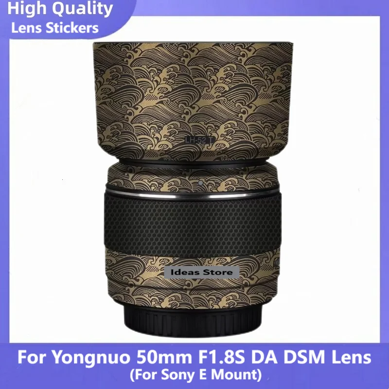 

For Yongnuo 50mm F1.8S DA DSM (For Sony E Mount) Anti-Scratch Camera Lens Sticker Coat Wrap Protective Film Body Protector Skin