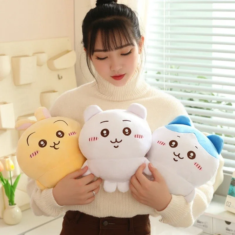 لينة جدا Hachiware Plushies جميل Usagi وسادة النمط الياباني محشوة أنيمي Kawaii ألعاب من نسيج مخملي أريكة سرير وسادة الظهر هدية فتاة #2