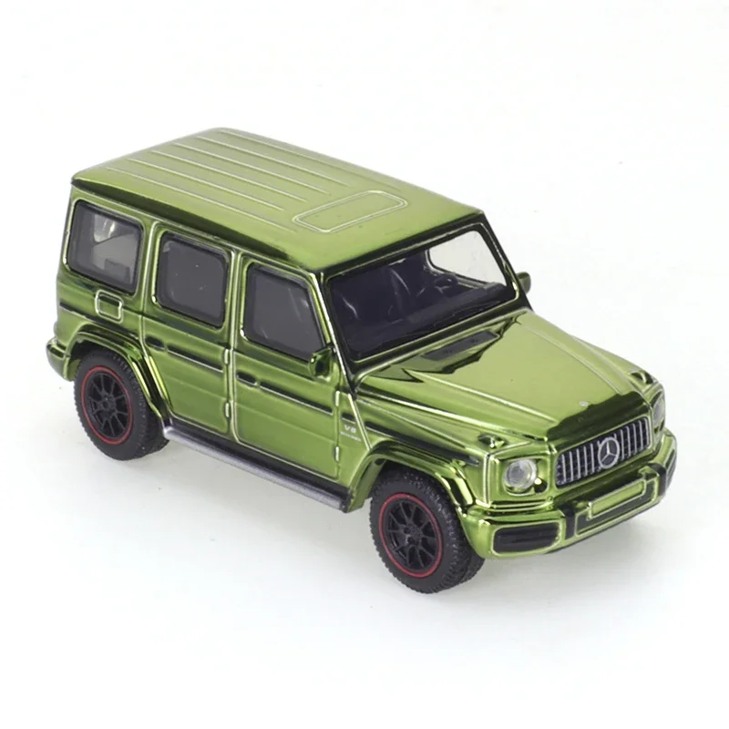 XCarToys 1/64 Mercedes Benz AMG G63 Electroplated Green Alloy Diecast Model Car Toy Collection Gift