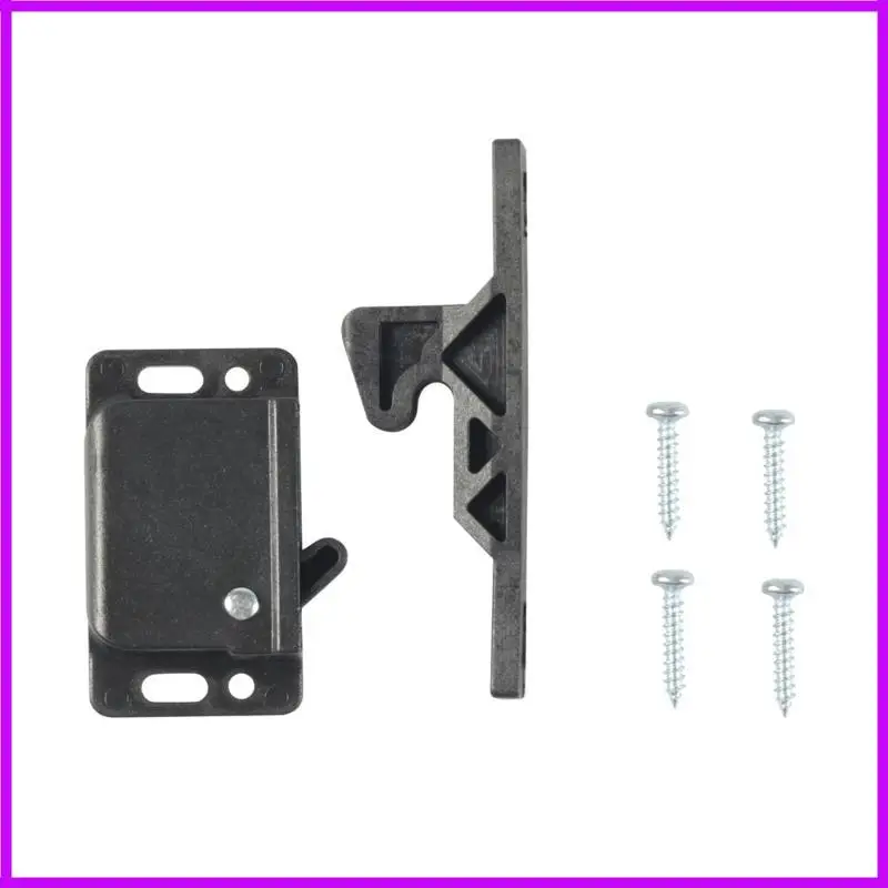 R9CC Cabinet Drawer Door Latchs Push to Close Grabber Catch Buckle Furniture Hardware