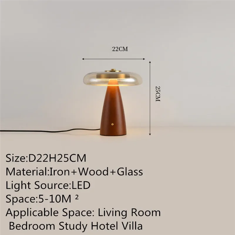 TEMOU Contemporary Creativity Table Lamp American Retro Art Living Room Study Villa Hotel Bedroom LED Bedside Desk Light