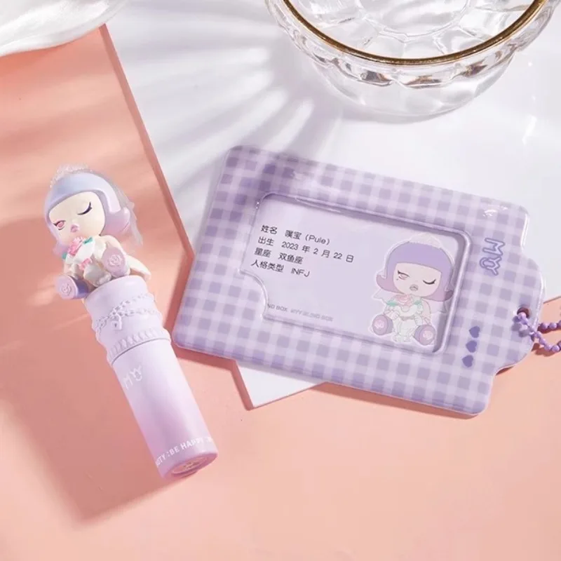 MYY レジャーホリデーシリーズリップグロスかわいい漫画口紅リップ釉薬ナチュラル長期的な保湿女性のメイクアップ素敵なギフト