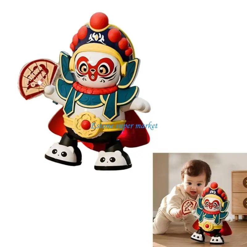 

090B Elegant Intricate Sichuan Operas Dolls Vibranting Color with Transforming Face