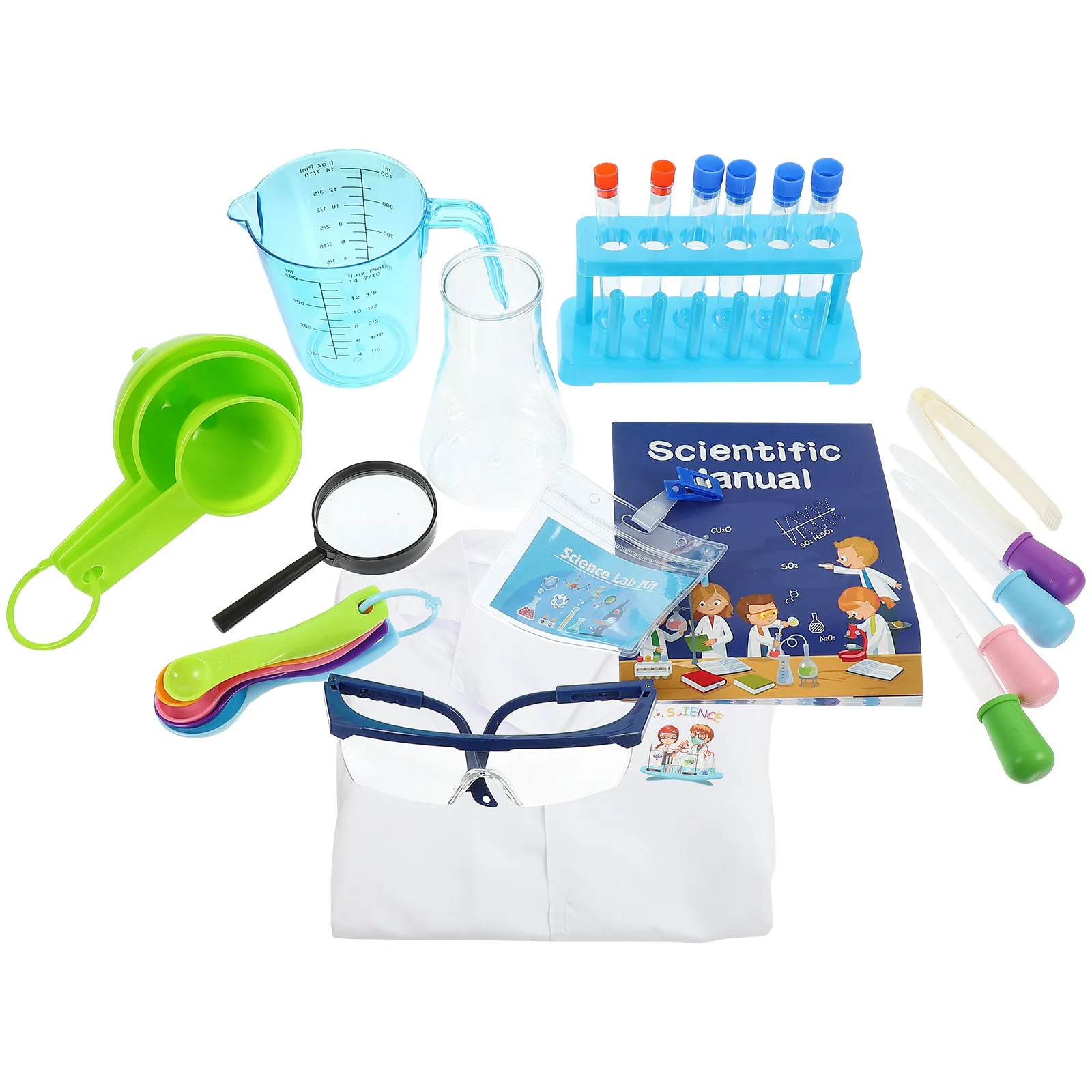 set-di-esperimenti-scientifici-per-bambini-kit-educativo-creativo-regalo-per-sviluppare-abilita-manuali-ispirare-la-curiosita-e-l'osservazione