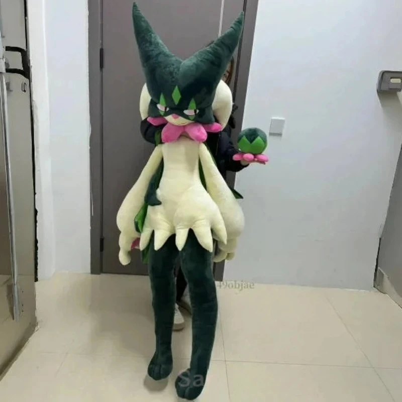 170CM Super Big Size Pokemon Karakter Meowscarada Knuffels Pluche Pop Anime Perifere Sprigatito Knuffeldier Ornament Gift
