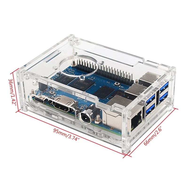 Прозрачная акриловая стандартная оболочка для банановых сформированных радиаторов