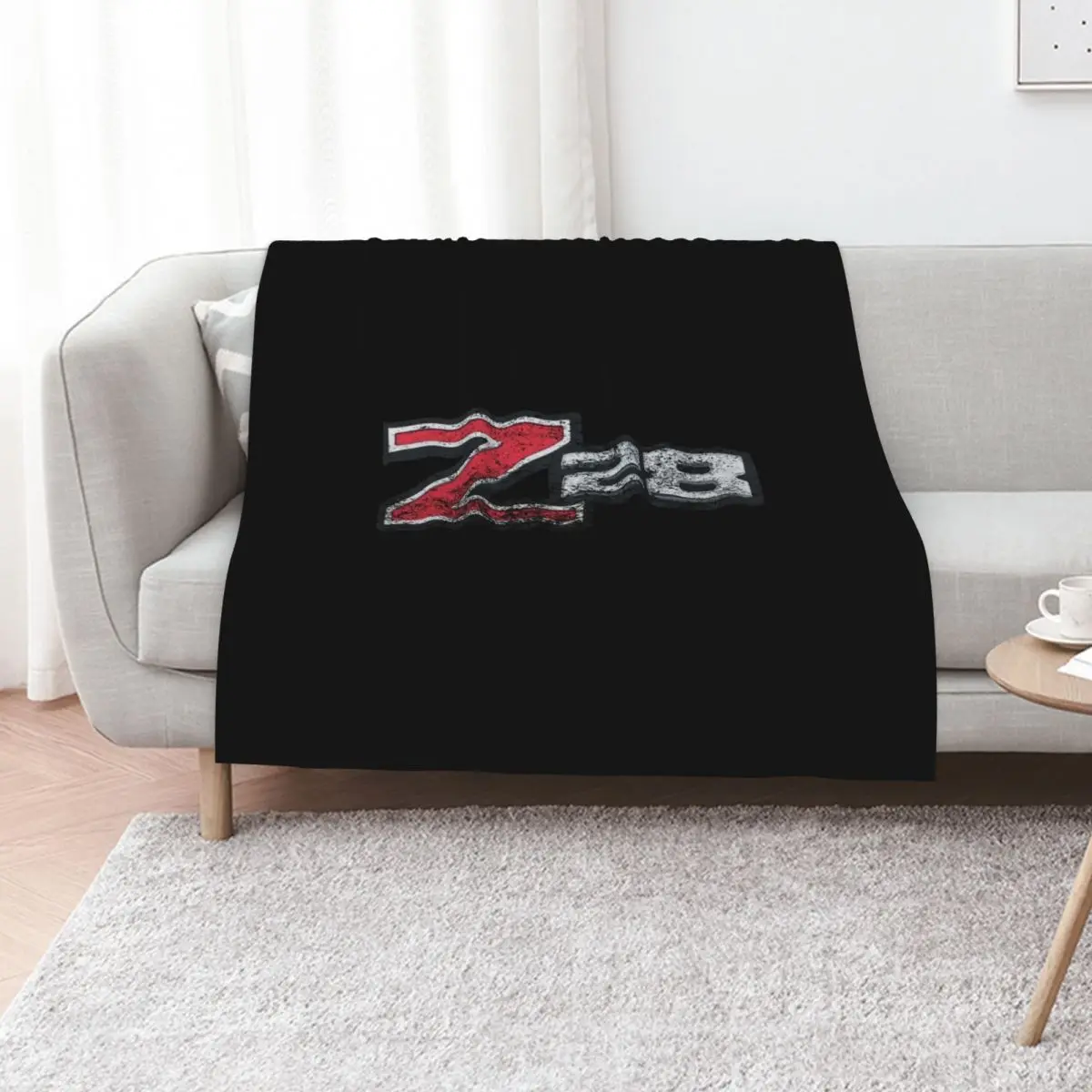Плед с эмблемой Camaro Z28 1972-1973, летний прохладный дышащий плед для сна