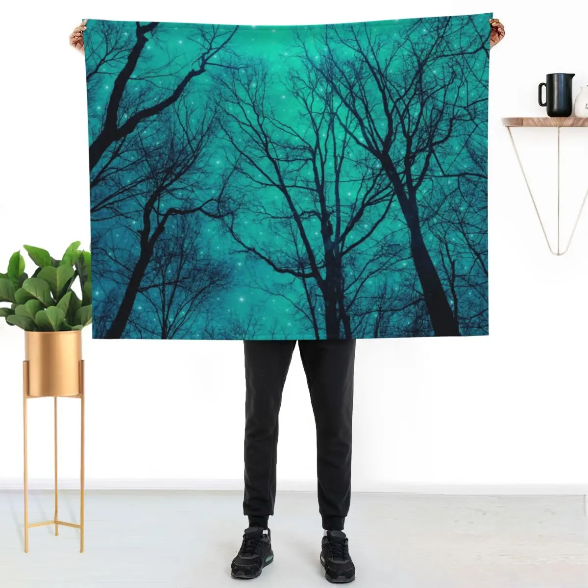 

A Certain Darkness Is Needed II Throw Blanket Luxurious Soft Blanket Holiday Gift for Family