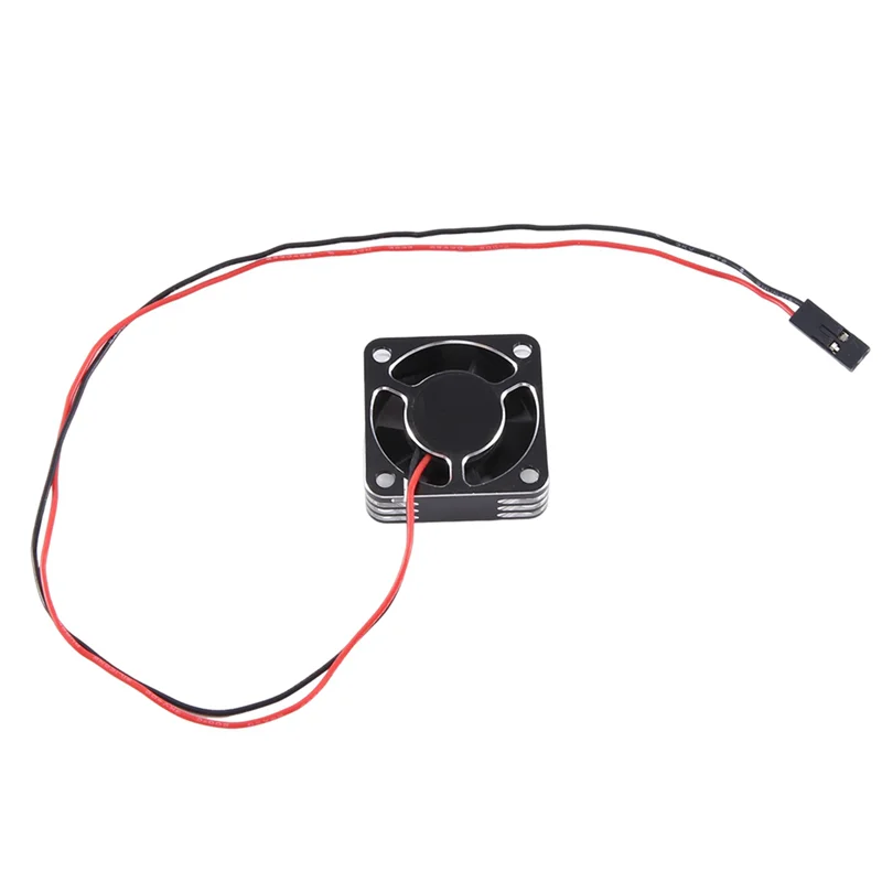 ABKI-Metall Shell ESC Motor 25Mm Lüfter High-Speed Wärmeableitung Lüfter Kühler Für RC Auto Ersatzteil