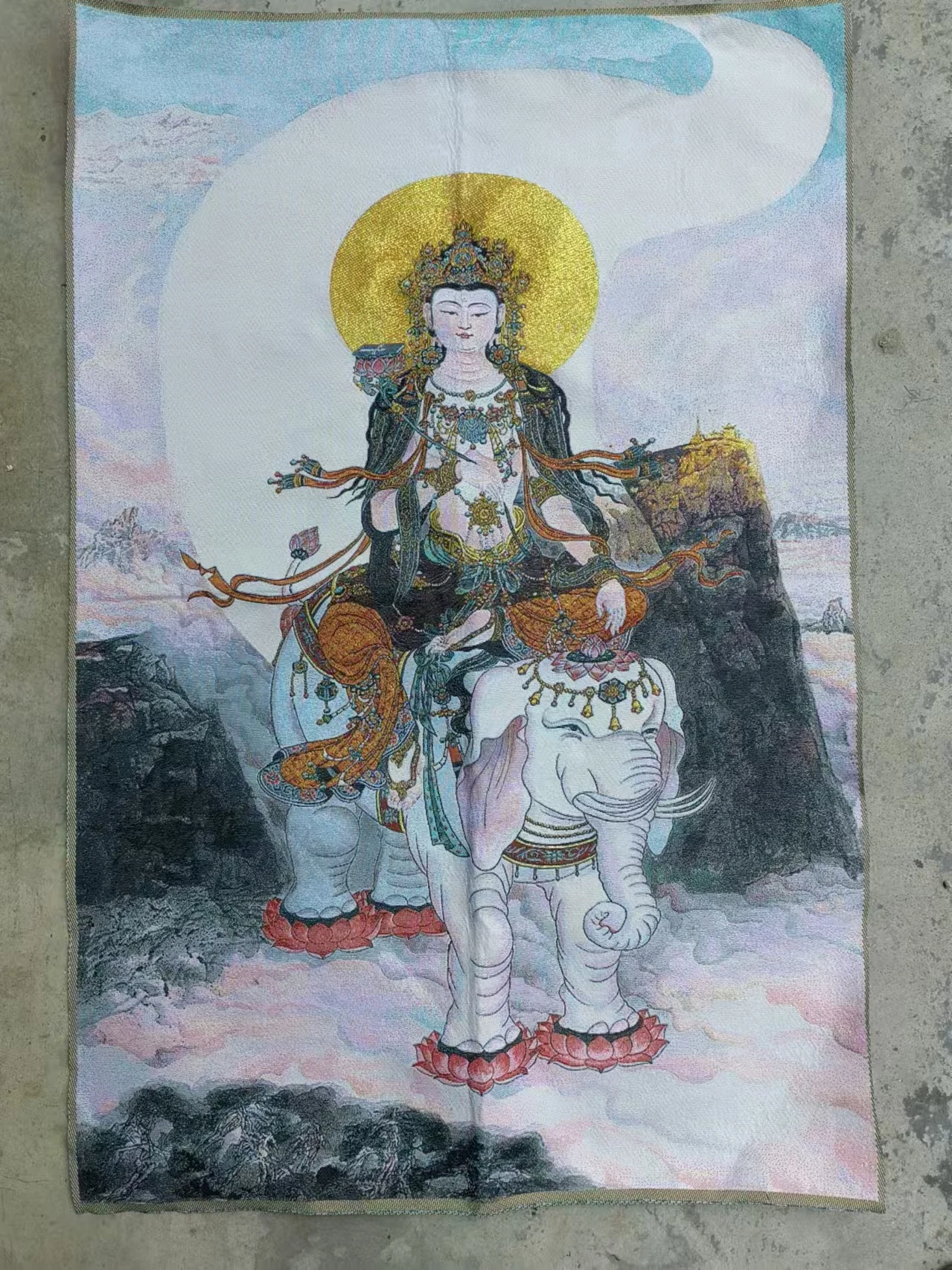

Buddha Life Thangka Painting green tara Life Story Art Tibetan Wall Decor Art Handmade Art for Yoga wheel of thangka meditation