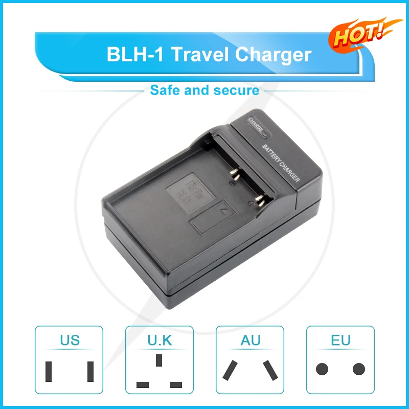 

BLH-1 BLH1 BLH 1 Travel Charger Fits Battery Pack for Olympus EM1 MARK II EM1-2 EM1 Mark 2 Digital Cameras