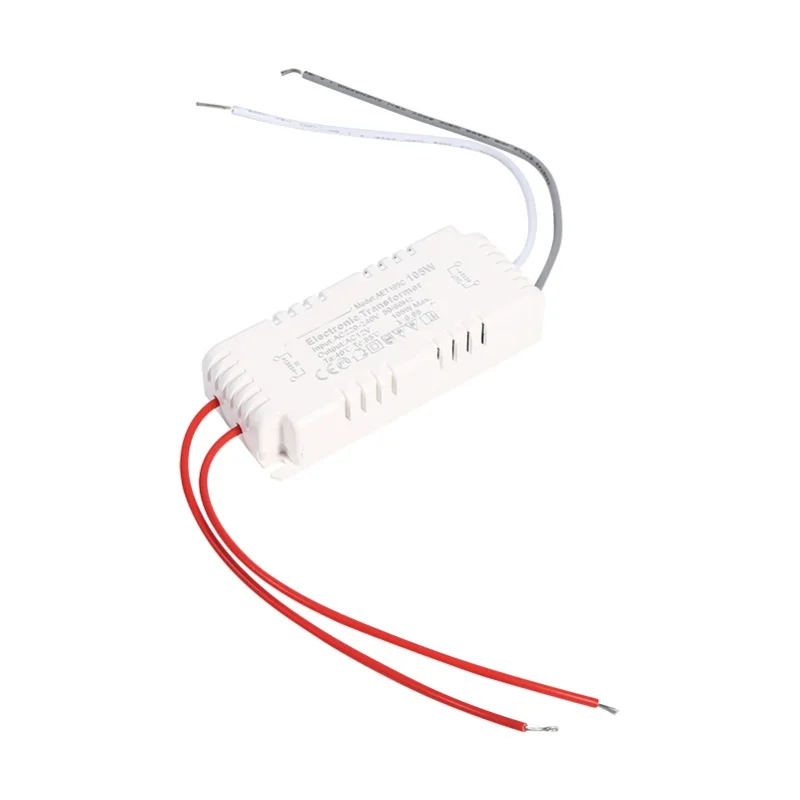 220V-12V Halogen Light Lamp Bulb Driver Power Supply Electronic Transformer Volatage Converter New