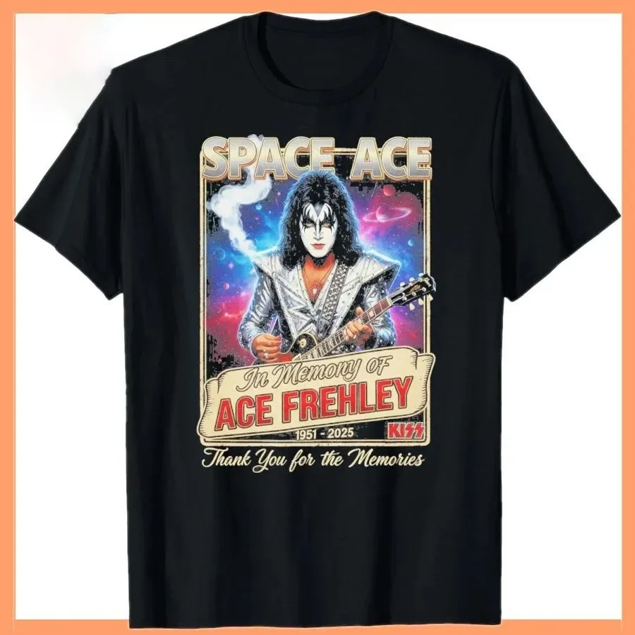 Ace Frehley Space Ace In Memories T-shirt S to 5XL 2F1189