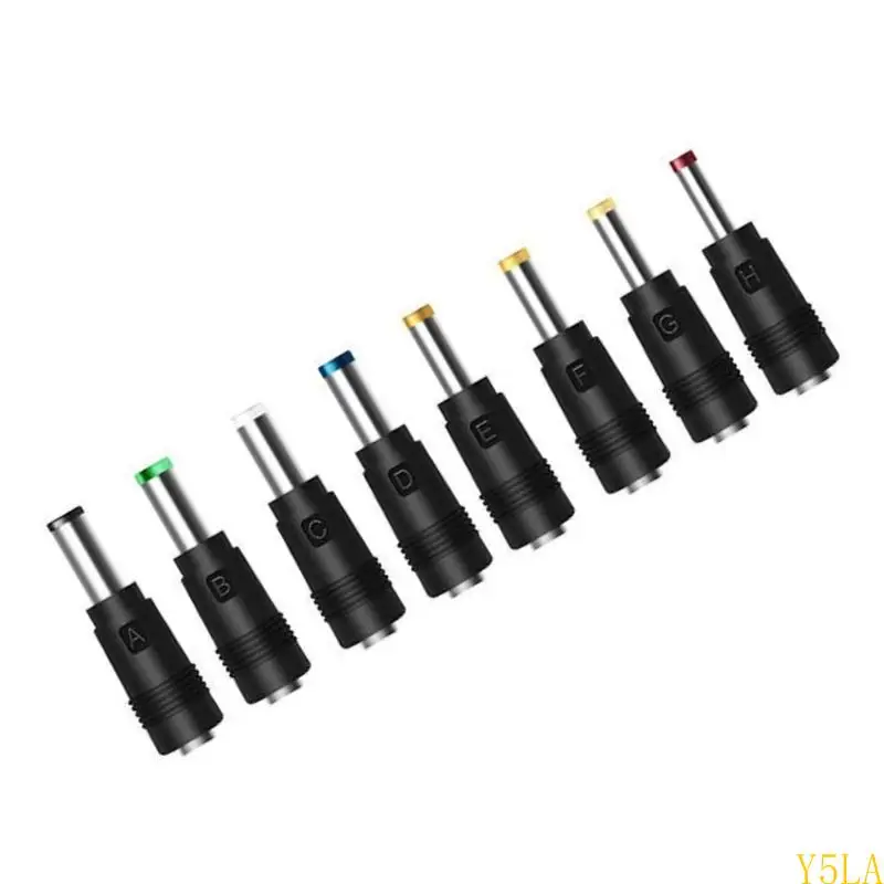 

Y5LA 8pcs Power Adapters DC5521 самка до 3,5x1,35/4,0x1,7/4,8x1,7/5,5x1,7/5,5x2,5/5,5x2,1/6,3x3,0/6,0x4,0 мм -разъемы.