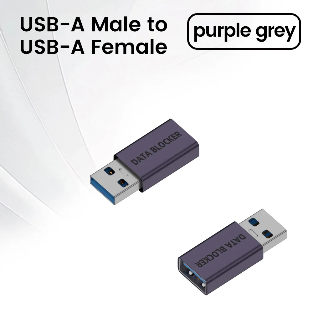 USB A/C male naar USB A/C Female Data Blocker Anti Hacking Charge Adapter Anti Privacy Lek converter voor laptop mobiele telefoons