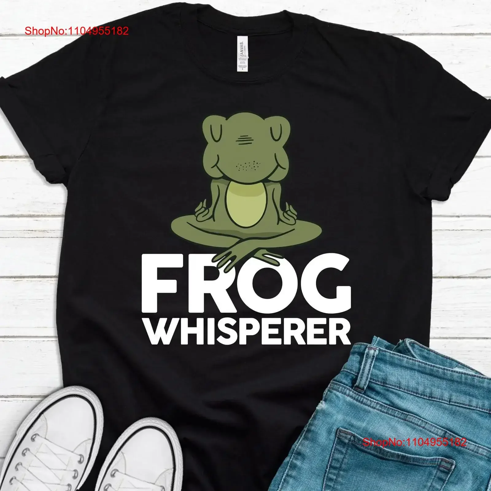 Frog Whisperer T Shirt Lover For Owner Toad Amphibian Animal T1657 vintage Washed Versatile Top For Everyday Wear Unisex