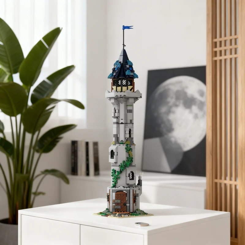 

568pcs MOC Wizard S Tower Castle Model Building Blocks Construction Christmas Gifts Toy Creative DIY Idea Education Brick Toys
