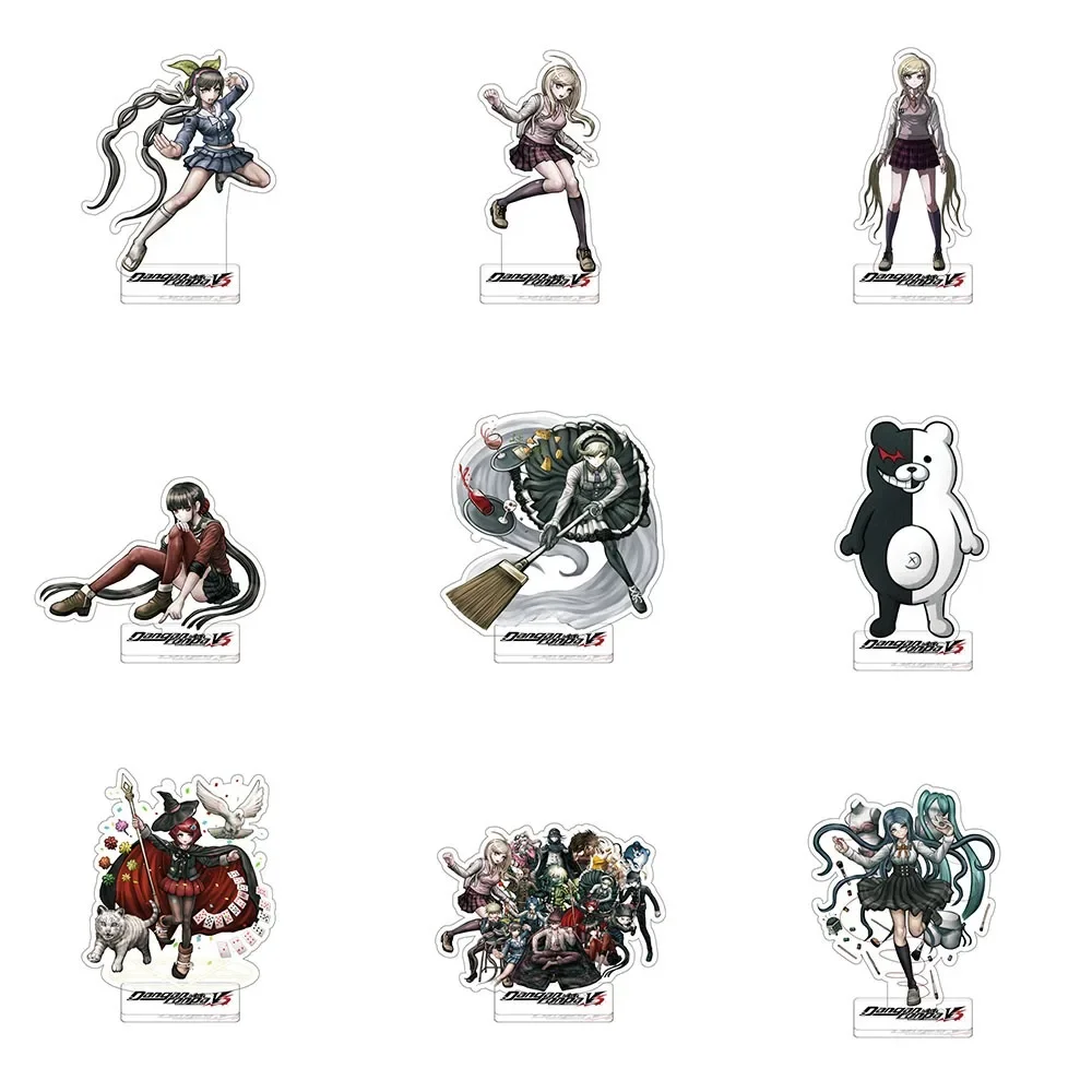 Anime Figure Dangan Ronpa Danganronpa V3 Figurine Trigger Happy Havoc Acrylic Stand Model Plate Desk Decor Standing Sign Gifts