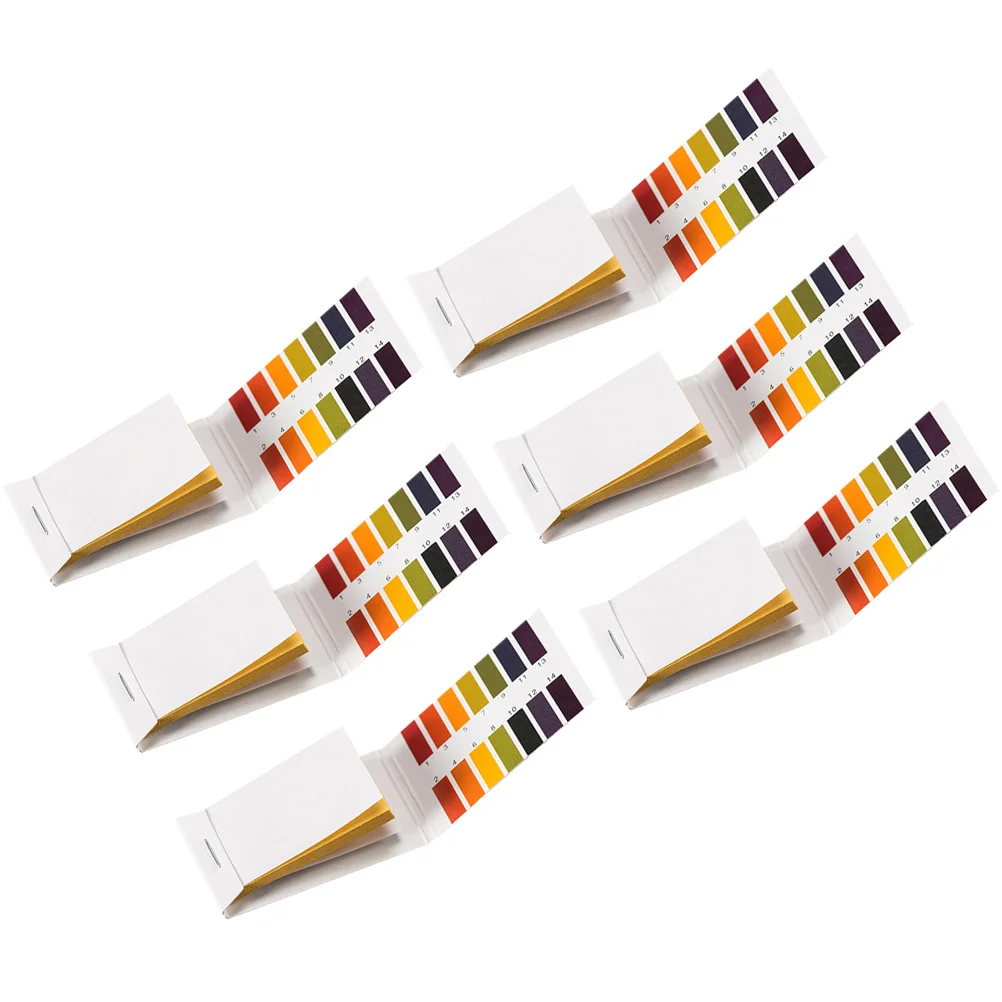 480 قطعة شرائط اختبار PH 1-14 نطاق قياس سائل سريع ودقيق عالي الدقة مخطط ألوان متضمن شرائط اختبار PH #3