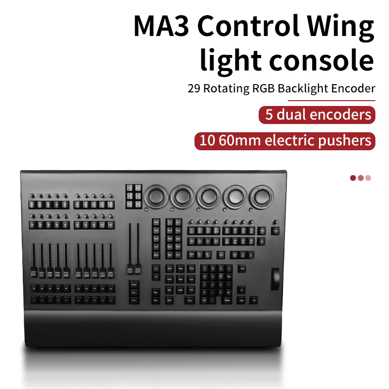 

Контроллер освещения MA3 DMX Консоль с кронштейном управления на базе ПК, подходящая для сценического освещения с встряхивающим лучом.