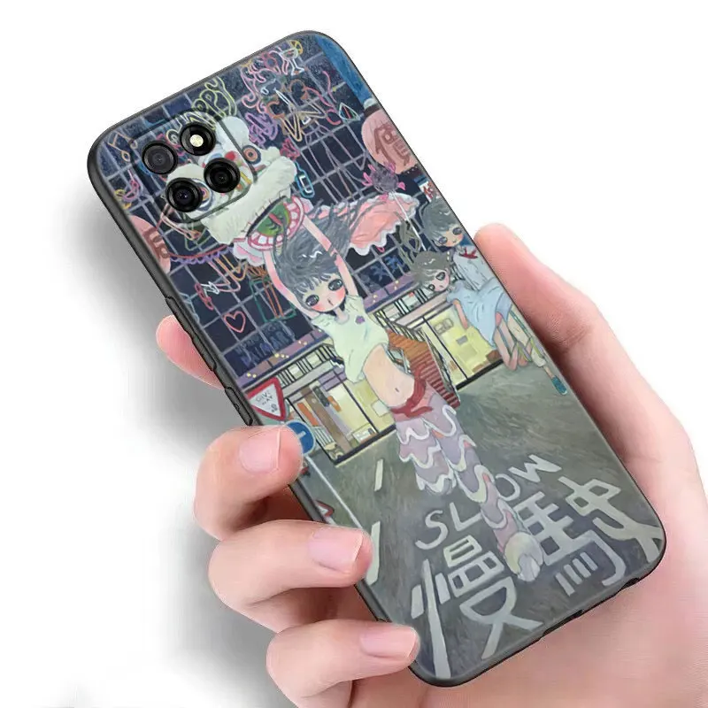 Aya Takano Phone Case For Samsung A13 A22 A24 A32 4G A14 A23 A25 A34 A52S A53 A54 A73 5G A11 A12 A31 A33 A50 A51 A70 A71 A72