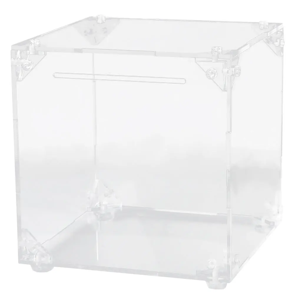 

Assemble Piggy Bank Transparent Acrylic Coin Jar Desktop Saving Box For Teens Adults Compact Money Container Clear Bank Cylinder