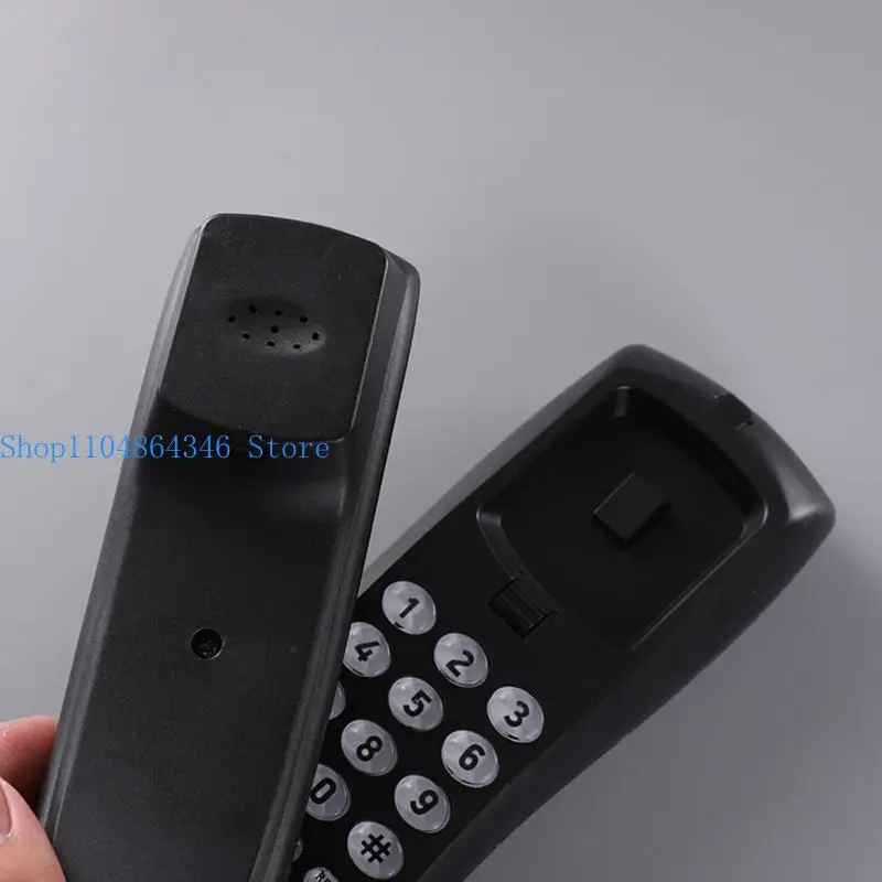 5asd Professional Quality Wall-Mounted Telephone with P/T Dialing Compatibility Phone