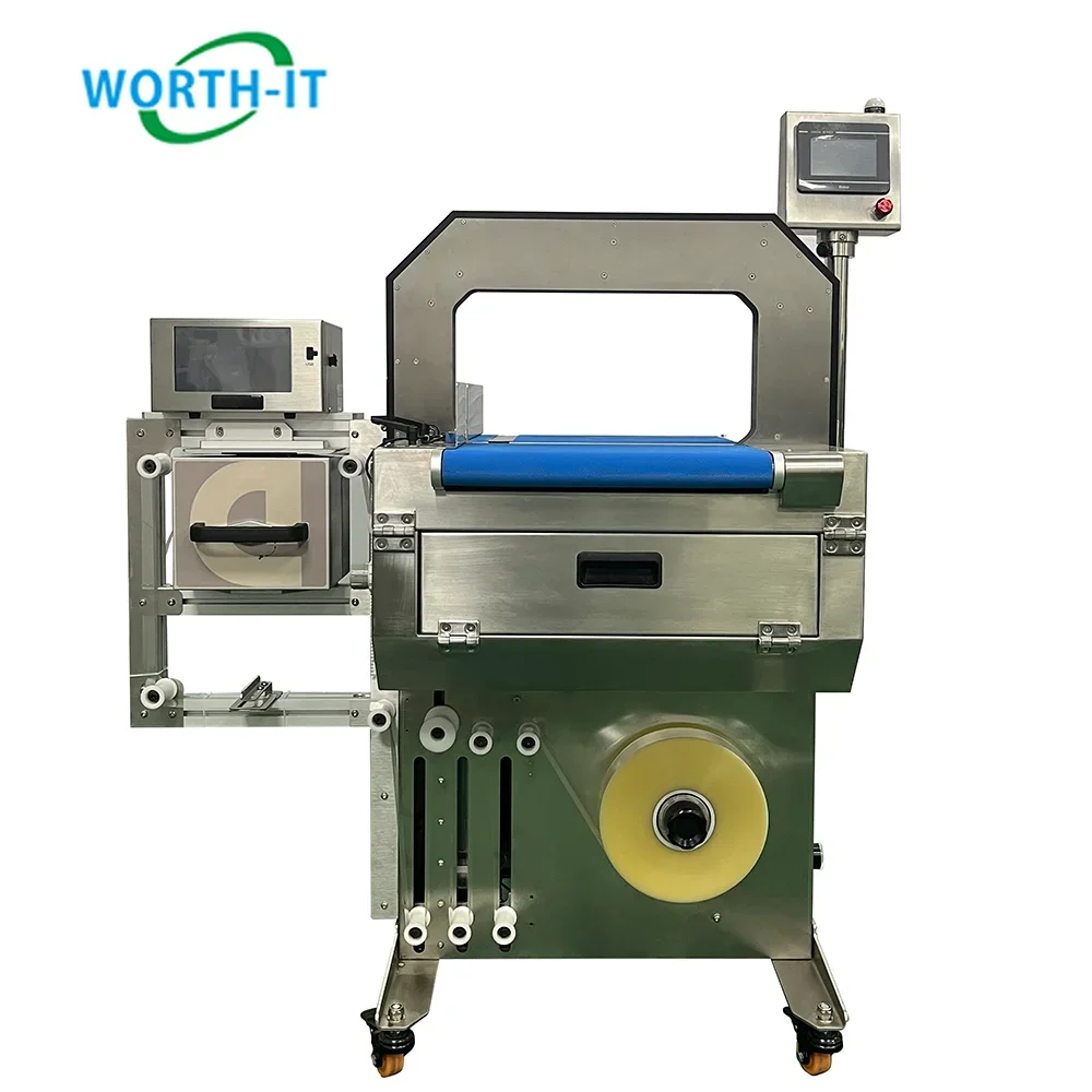 New Type Banding with Printer Machine Markem OPP Film Tape Bundling Machine and Online Printing Paper Strapping Solutions