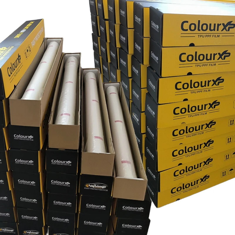 Hot Selling 1.52*17M Glossy PET Rainbow Laser Vinyl Wrap Self-Healing Glacier Blue Full Body Car Color Changing Film