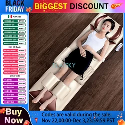 Electric Massage Mattress Airbag Kneading Vibrating Mat For Neck Back Leg Moxibustion Therapy Body Waist Relaxation Pain Relief