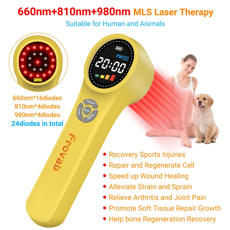 

No Drug Lower Back Laser Treatment Cold Laser Therapy Treatment Laser Therapy on Knee Anti Inflammatory Accelerate Wound Healing