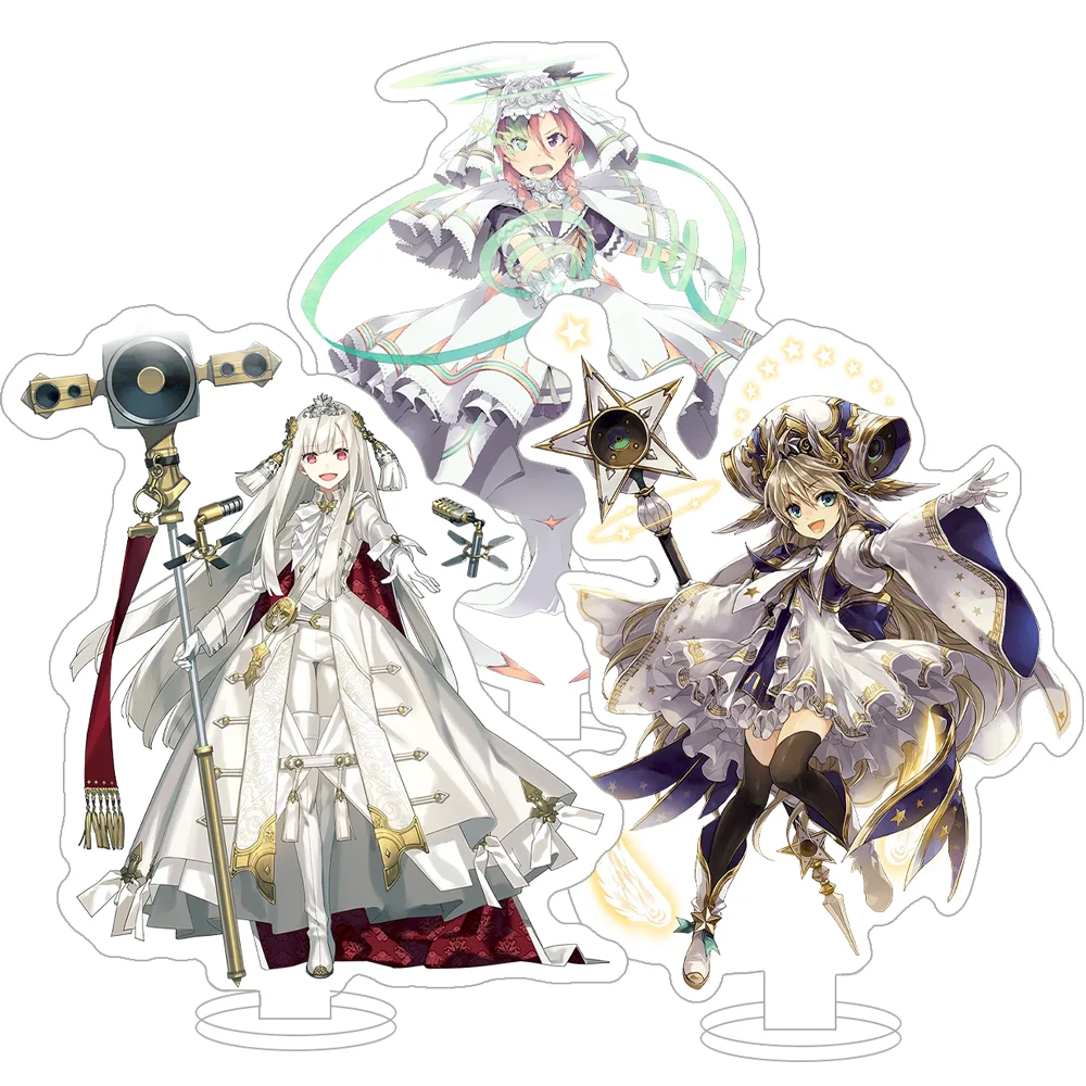 CHUNITHM Makino Moko Valhalla Innocent Truth Nia Bathsheba Irene Curious To:Be Continued Acrylic Stand Desktop Decor anime goods