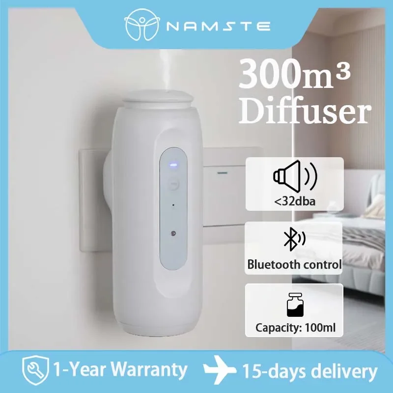 NAMSTE 300m³ Choice Day Socket Diffuser HomeToilet Smell Distributor Air Freshener Automatic Spray Aroma Diffuser Wall Plug