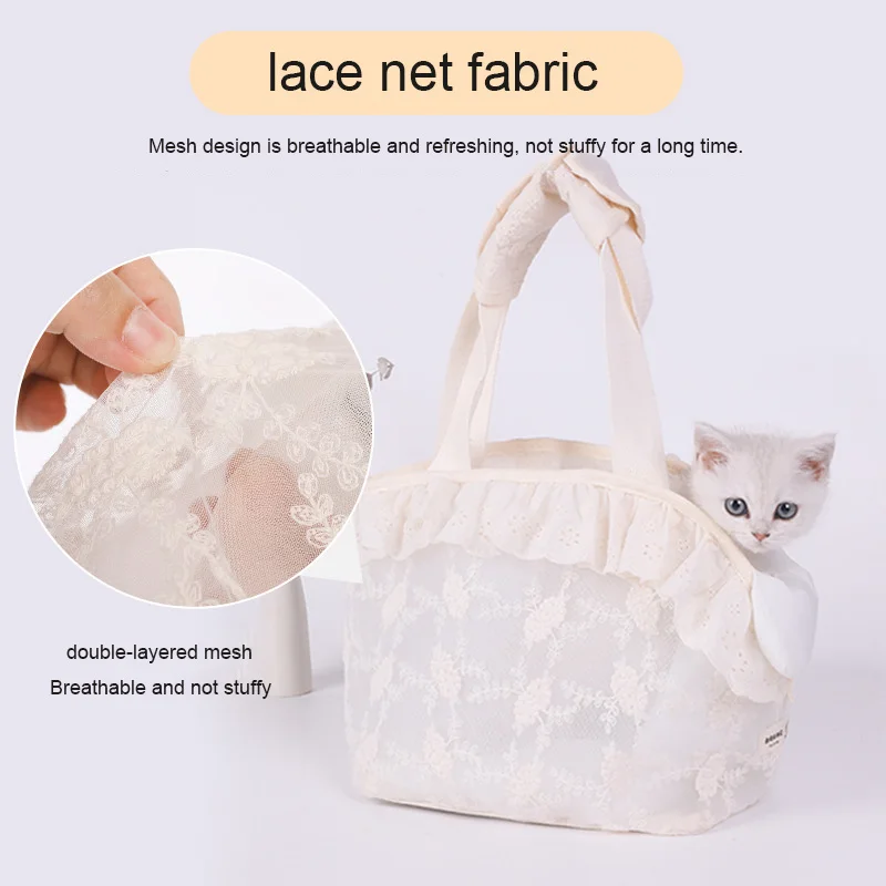 Pet Carrier Bag for Cat Small Dog Backpack Travel Car Seat Transport Moving Puppy Women Animals Box Supplies Accessories
