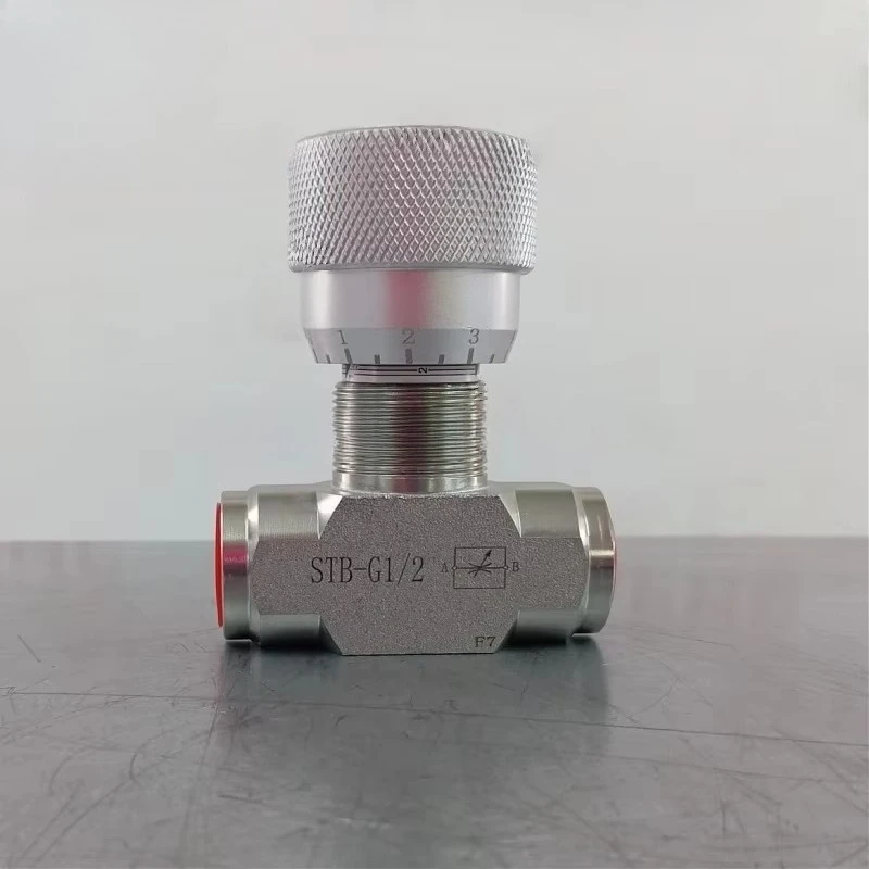 

STB-G1/2 G1/2 Hydraulic Flow Control Valve 35Mpa Pressure 50L/min Flow Rate