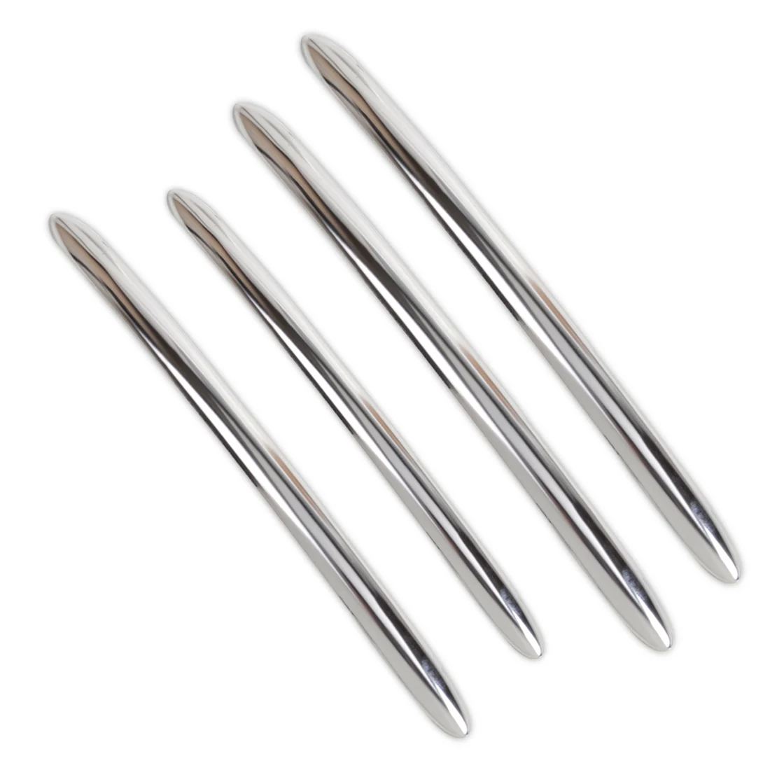 beler New 4Pcs Stainless Steel Exterior Door Handle Molding Trim Cover Quality Outer Doors Handle Cover For BMW 5 Series F10 F18