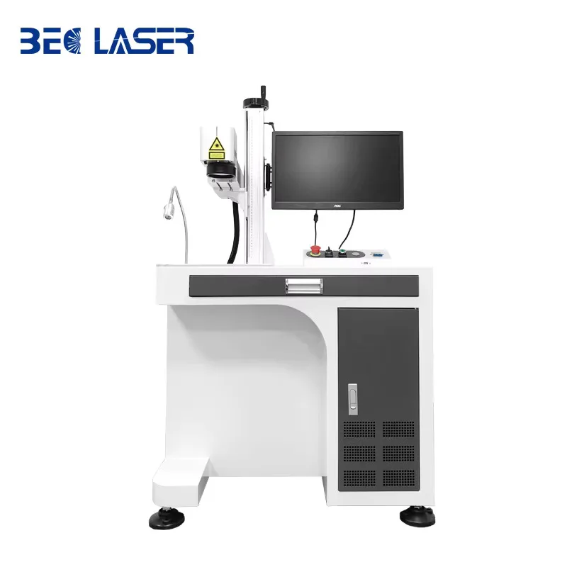 Shenzhen Desktop 30 50 Watt Fiber Laser Marking Hine With Rotary For Auto Parts Metal Deep Engraving Price 3D